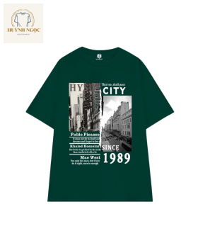 Áo Thun Unisex In Hình + Chữ HN22