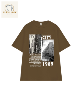 Áo Thun Unisex In Hình + Chữ HN82