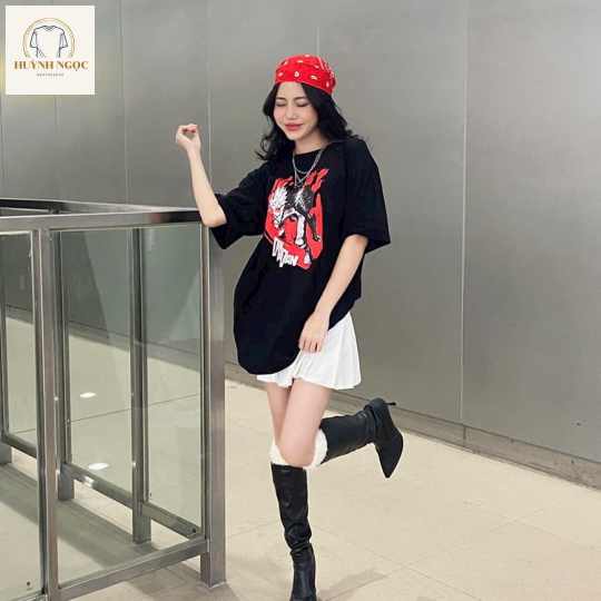 Áo Thun In Hình Mẫu Mới